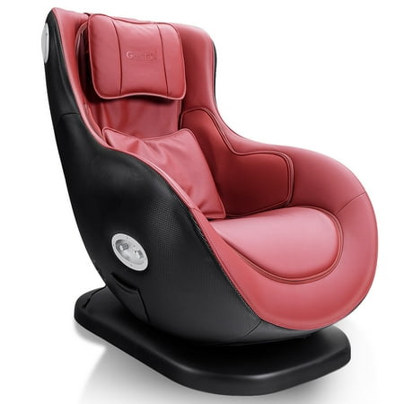 Costway Leisure Curved Massage Chair Heated W/Wireless Bluetooth Speaker &USB
