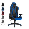 thumbnail image 3 of Posh Living Joi Faux Leather Game Chair Navy, 3 of 9