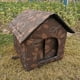 thumbnail image 1 of Casas para gatos para gatos al aire libre,Casa para gatos salvajes,Casa para gatos cálida y aislada resistente a la intemperie, Refugio para gatos callejeros Shabby Chic,Casas pequeñas, 1 of 5