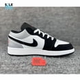 thumbnail image 2 of Ni - ke Ni - ke Air Jordan 1 Low GS AJ1 Panda Toe Kids Casual Shoes HF3188-106, 2 of 5