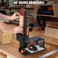 thumbnail image 6 of NEILA Belt Sander - 1/2HP Motor with 4" x 36" Sanding Belt and 6" Sanding Disc, Powerful Woodworking Sander with Bench Mount and Cast Iron Base, 6 of 8