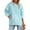 Light Blue, variant on "Women's Oversized Hoodie Winter Fall Cozy Long Sleeve Drawstring Pocket Sweatshirt Pullover For Casual Wear" plus Size Lace Long Sleeve Shirt 3x Big Tops for Tunic Westbound Petite Tops plus Size 3 4