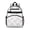 Baseballs Triangles White, variant on Baseball Gear and Snacks Blue Backpack for School, Cute School Bag with Adjustable Shoulder Straps and Padded Back, 15.25"x11.5"x5.25"