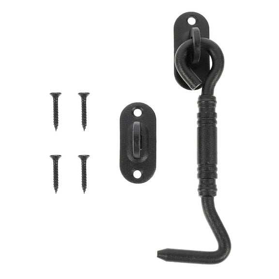 Partition Door Hook Lock Garage Latch Stainless Steel Sliding Screen Chain Heavy Duty American Style