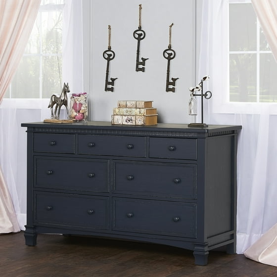 Evolur Cheyenne And Santa Fe Double Dresser Antique Brown Com