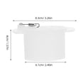 thumbnail image 5 of PENIKOKO White Durable Patio Umbrella Crank Handle Replacement Kit for Outdoor Umbrella Repair and Adjustment, 5 of 8