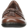 thumbnail image 3 of Clarks Mocassin Slip-On Ashland Bubble pour Femmes, Marron/noir, 8 m US, 3 of 3