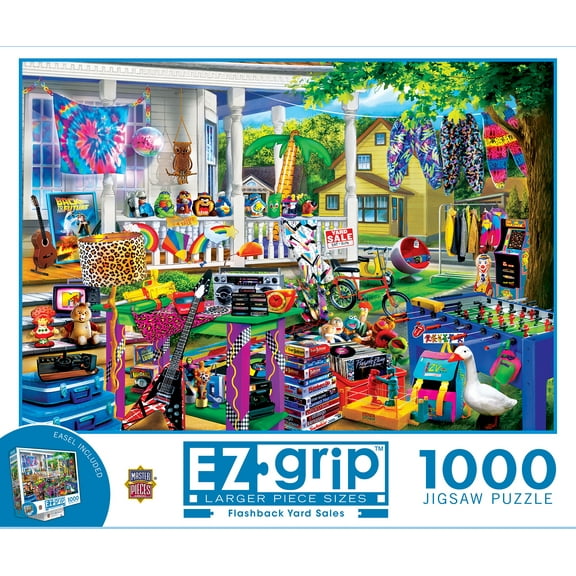 MasterPieces 1000 Piece Jigsaw Puzzle - Flashback Yard Sales - 23.5"x34"