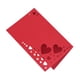 thumbnail image 1 of Advancent 50 piezas de pantalla de papel nombres de invitados con estilo con tarjetas de nombre de boda tarjeta de nombre de ahuecada de corazón Kits de decoración para fiestas rojo, 1 of 6