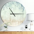 thumbnail image 2 of Designart 'Winter with Foggy Forest ' Farmhouse wall clock, 2 of 3