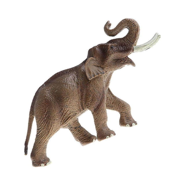 Xingzhi Figurines d'Animaux de Simulation Modèle Jouet pour Enfant Cadeau - Éléphant Rugissant