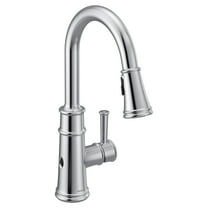 Moen 7260 Belfield One-Handle Pulldown Kitchen Faucet Featuring Power Boost and Reflex, Chrome