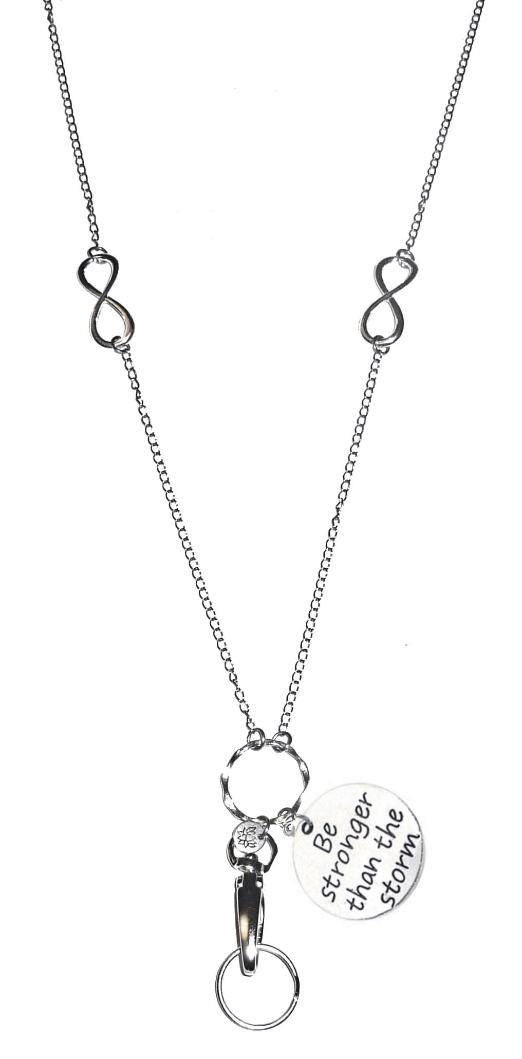3 Pack of Our Most Popular Charm Lanyards ID Badge Holders Strong Women's