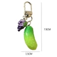 thumbnail image 3 of Llavero Colgante Simulación Frutas - Material Resina/Aleación, Diseño Bonito y Versátil - Accesorio Decorativo para Llaves/Bolsos, 3 of 3