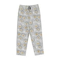 thumbnail image 4 of Balery Daisies Flowers print Women's Pajama Pants,Ultra Lightweight Pjs,Lounge Pant-X-Large, 4 of 9