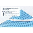 thumbnail image 5 of ViscoSoft 3 Inch Memory Foam Mattress Topper Queen | Select High Density Ventilated Mattress Pad, 5 of 5