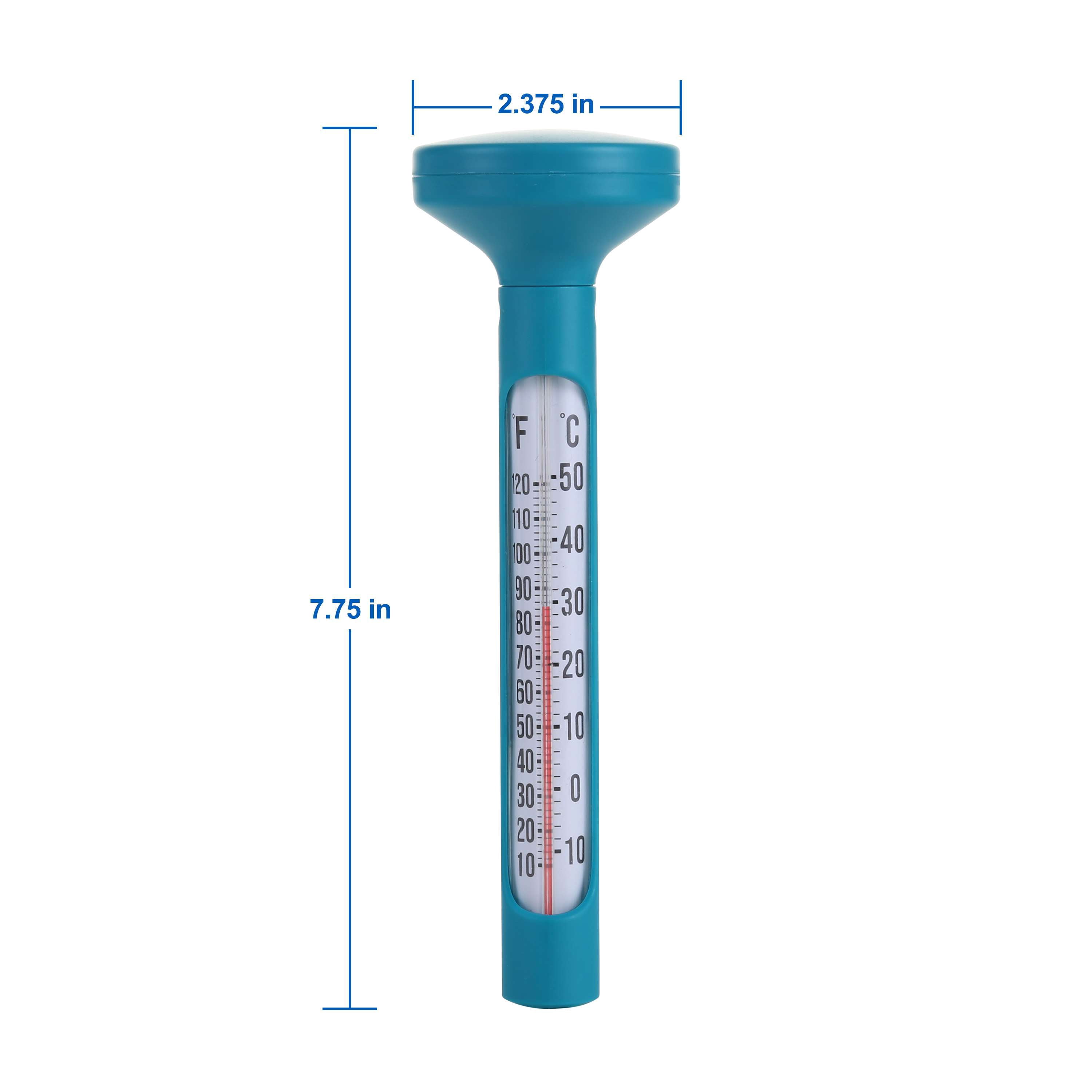 Bluescape Floating Pool & Spa Thermometer in Analog - 7.8 in. x 2.4 in. x 2.8 in.