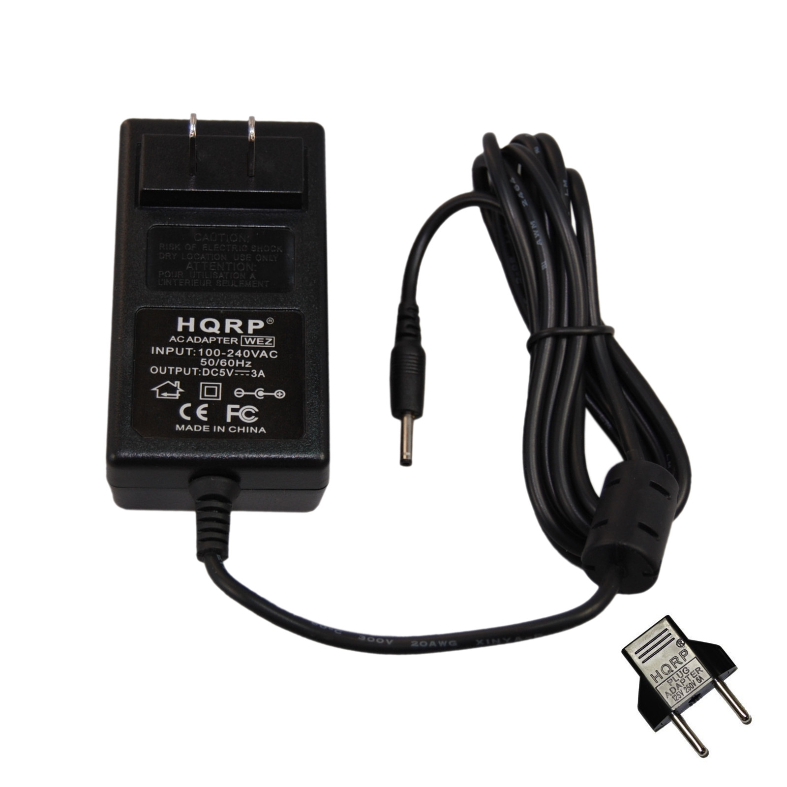 HQRP AC Adapter for LaCie Rugged Hard Disk / Safe Mobile Hard Drive