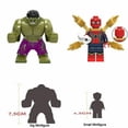 thumbnail image 2 of 36 Piezas Figuras de Bloques de Héroes – Personajes Animados de Colección, Juguete de Bloques de Construcción para Regalos, 2 of 7