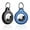 Black/Blue, variant on Waterproof Airtag Holder,2 Pack Air Tag Keychain, Full Body Protective Case with Key Ring for Apple Tags,IPX8 Airtags Cover for Wallet,Luggage,Cat,Dog,Pets,for Item Finder(Black/Purple)