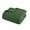 Green, variant on Gracie Mills Knit Cottage Throw Blanket GRACE-6477 Cozy Textured Design 50x60