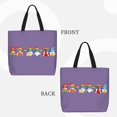 thumbnail image 2 of Fotbe Happy Pride Gnome Bolsa Tote con Estampado para Mujer, Bolsos con Cremallera, Bolsa de Hombro Casual de Gran Capacidad con Bolsillos Internos, 2 of 7