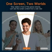 Entronix Screen Protector Compatible with iPhone 14, Privacy Tempered Glass, 2-Pack