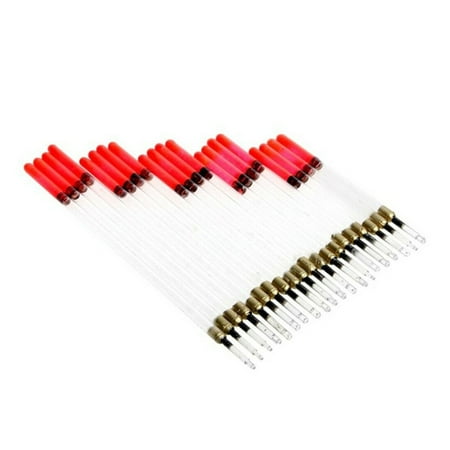 LARUYEKO 20PCS Mixed - Fishing Waggler Floats - Tackle Fishing Hook Outs for River Tackle for Boys One Man Ice Shelter Fresh Water Gear Chatter Weights Ice Reel Tape Ice Tip up Flag Replacement Float