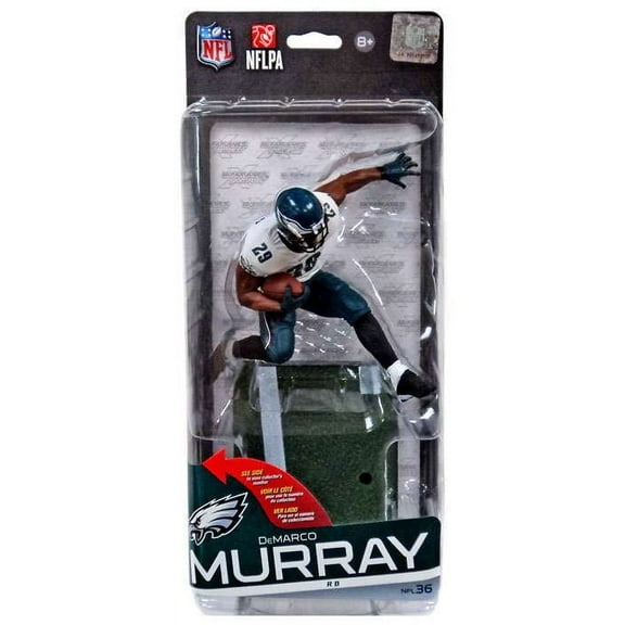 DeMarco Murray Action Figure White Jersey Green Pants NFL
