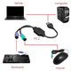 thumbnail image 5 of Adaptador de Cable USB PS2 para teclado y ratón con interfaz PS/2, controlador USB integrado y puerto PS2 compatible con conmutador KVM Adepaton 2035516-2, 5 of 9