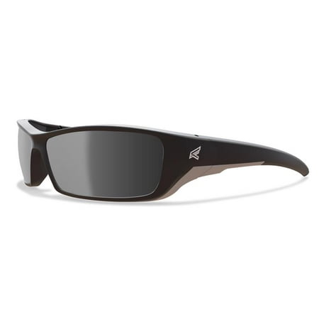 

Edge Reclus Safety Glasses Black Frame Silver Mirror Lens