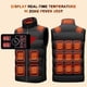 thumbnail image 4 of Bsvklp Chaleco Calefactable para Hombres Y Mujeres Recargable Por USB 3 Niveles Calor 18 Zonas Calefactadas (4XL Negro), 4 of 9