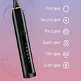 thumbnail image 6 of ZFYXGS Electric Toothbrush for Adults with Case, 4 Brush Heads and 6 Modes, Black, IPX7 Waterpoorf, 6 of 6