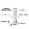 thumbnail image 3 of Calcetines de compresión para hombres y mujeres, calcetines de compresión médicos deportivos para circulación de venas varicosas, 3 of 5