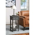 thumbnail image 1 of French Country Khloe Accent Table in Grainy Gray Wood Finish, 1 of 4
