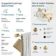thumbnail image 4 of Amerock Highland Ridge Champagne Bronze 24 inch (610mm) Towel Bar, 4 of 8