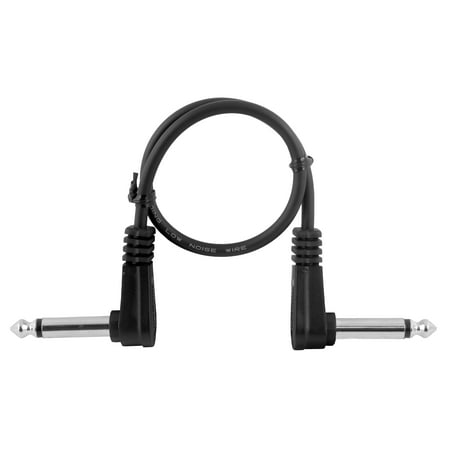 UPC: 0801813193923 | Mogami Pure Patch Pedal Effects Cables  Right Angle  3 Pack 12in