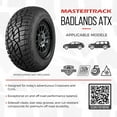 thumbnail image 4 of Mastertrack Badlands ATX 225/60R18 100H All Terrain SUV/CUV Tire, 4 of 8