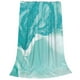 thumbnail image 2 of Fotbe Teal Turquoise 1 Manta de Franela Acolchonada con Estampado, Súper Suave y Esponjosa, Extra Grande para Sofá, Cama, Uso Todo el Año-80"x60", 2 of 7