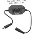 thumbnail image 2 of Lishi Mini Interrupteur Variateur de Lumière LED - 2 Pack, Parfait pour les Lampes de Table et Accessoires, 2 of 5