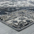 thumbnail image 3 of Luxe Weavers Stain Resistant Oriental Distressed Ivory 5x7 Area Rug, 3 of 7