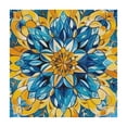 thumbnail image 4 of Acheng Flowers Square Fitted Table Cloths 100% Polyester Fiber 40*40, 4 of 8