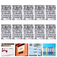 thumbnail image 1 of unbranded Etiquetas Adhesivas De Letras Y Números En PVC Para De Buzones Y Superficies Lisas, 1 of 7