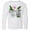 AA-White, variant on Inktastic Mississippi Girl Magnolia Flowers and Leaves Long Sleeve Youth T-Shirt