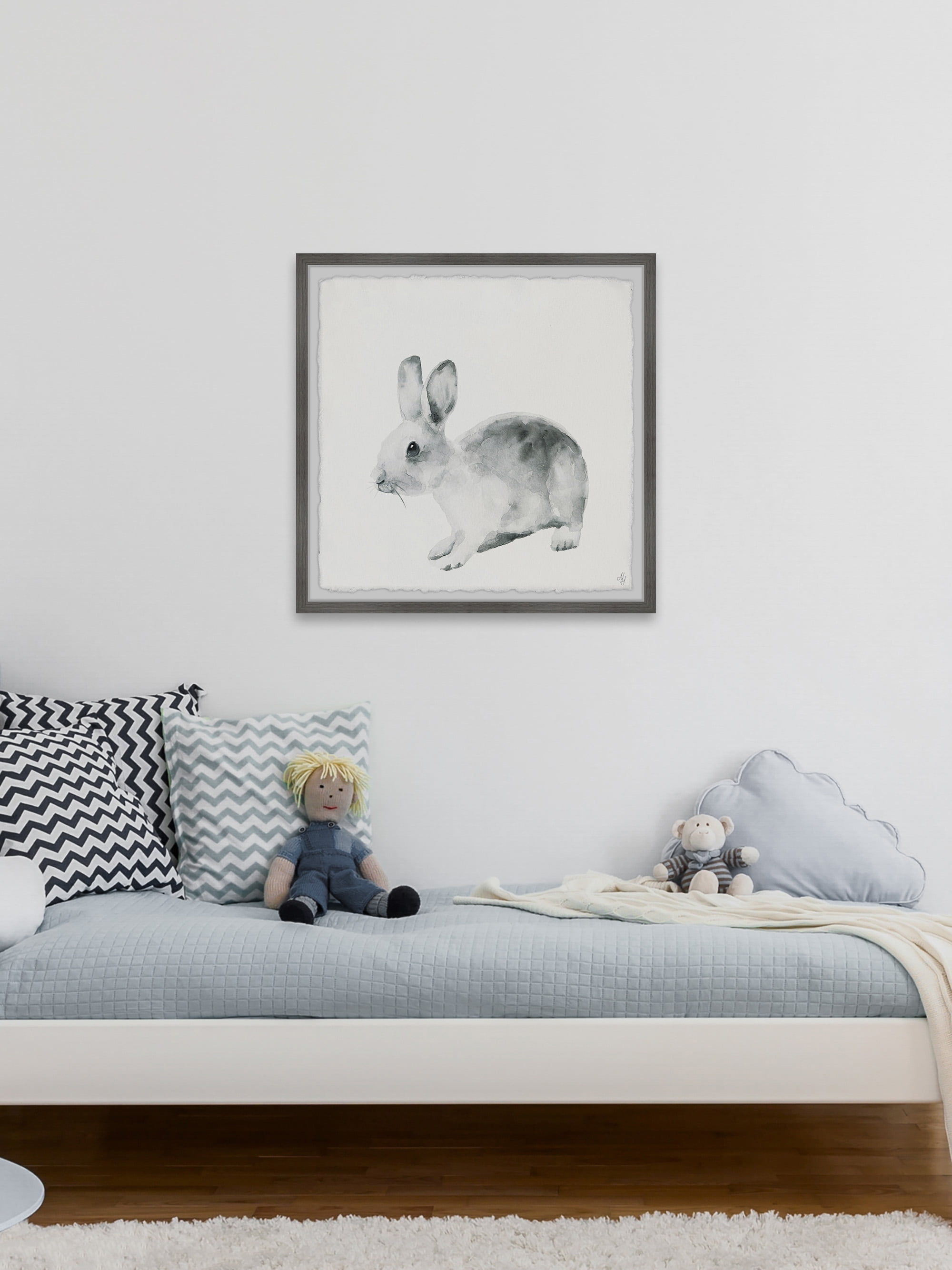 Marmont Hill Bunny Rat Framed Wall Art