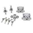 thumbnail image 2 of VONKY RCGOFOLLOW Gear Box RC Car Part Silent Performance Rc Gear Box For 1/28 Wltoys K969 Drift Cars RC Upgrade Part silver, 2 of 6