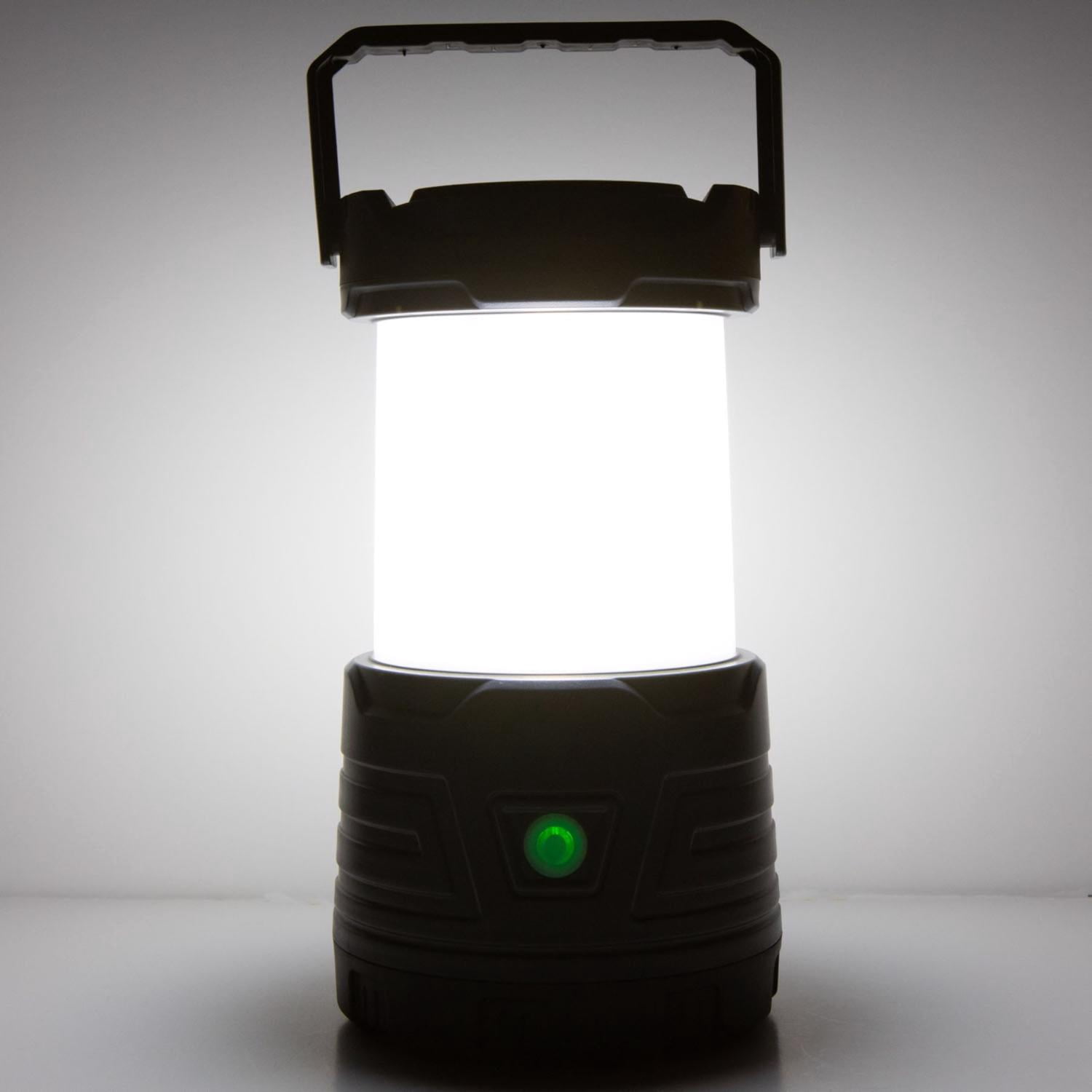 Dorcy Lifegear 1600 lm Black LED Flashlight Lantern AA Battery
