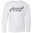 thumbnail image 3 of Inktastic Juneteenth 6-19-1865 Long Sleeve Youth T-Shirt, 3 of 5