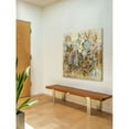 thumbnail image 5 of "Floral Frenzy Blue IV" Painting Print on Wrapped Canvas, 5 of 7