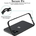 thumbnail image 4 of Étui Rigide Mince Cadre en Métal pour iPhone 15 Plus, Étui de Protection Cadre en Métal avec Tampon Intérieur en TPU Souple pour Protection Améliorée des Bords, 4 of 5